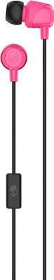 

Skullcandy S2DUL-J416 Wired Headset with Mic(Pink/Black, In the Ear)