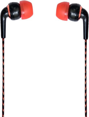 

VES VES Deep Base Earphone For MOTOROLA MOTO E Wired Headset with Mic(Red : Black, In the Ear)