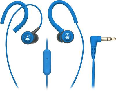 Audio Technica ATH COR150iS BL Wired Headset (Blue) 