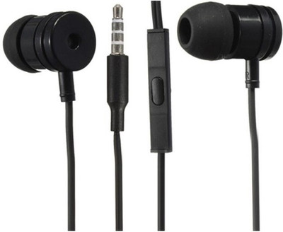

Uflux MI-Black Headphone(Black, In the Ear)