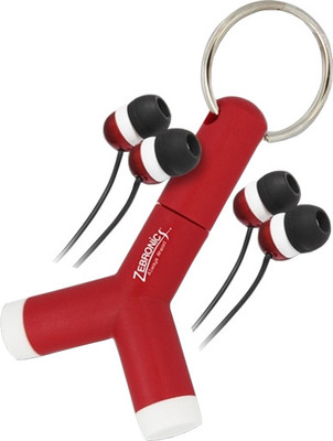 

Zebronics Valentino Wired Headset with Mic(Red, In the Ear)