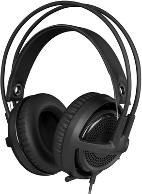 SteelSeries Siberia V3 Wired Headset with Mic(Black, Over the Ear)
