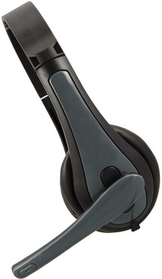 Zebronics Colt 2 Grey Wired Headset with Mic(Grey, On the Ear)