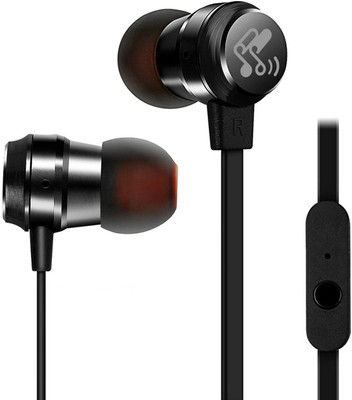 

SoundPeats M20 In-Ear Headphones Ergonomic Comfort-Fit Earphones Stereo Earbud Headphones with Microphone Wired Headset with Mic(Black, In the Ear)