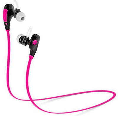 

Futaba Stereo Earphone Bluetooth Headset with Mic(Pink, In the Ear)