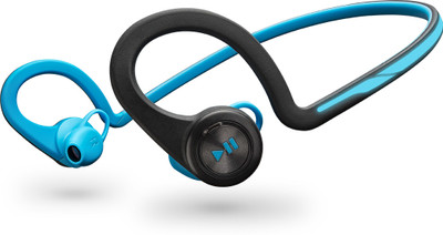 Plantronics BackBeat Fit Bluetooth Headset with Mic(Blue, In the Ear)