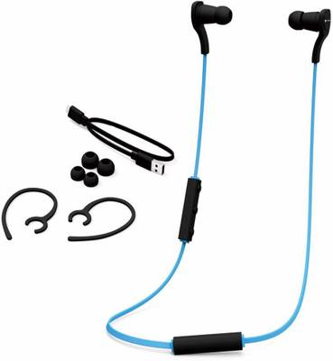 iKare sports 6 Wireless Bluetooth Headset With Mic (Blue) 