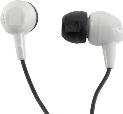 

Drupepro Compatible for samsung & all smart phone Wired Headset with Mic(White, In the Ear)