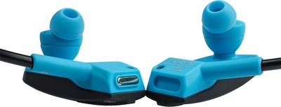 Amkette Trubeats Slix-2 Wireless Bluetooth Headset (Blue-Black) 