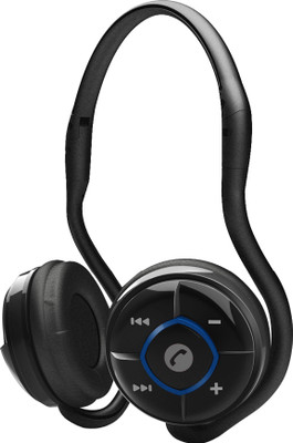

Portronics BSH10 Bluetooth Headset with Mic(Black, Over the Ear)
