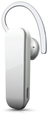 Callmate 703 Bluetooth Headset with Mic(White, In the Ear)
