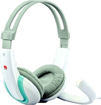 

Iball Swing Wired Headset with Mic(White, On the Ear)