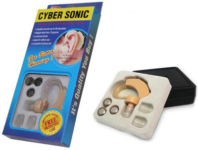 

Divinext CYBER-SONIC DI-336 The-Ear-Hearing-Aid Hearing Aid(Cream)