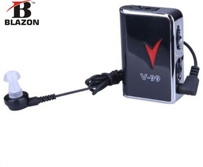 

Blazon Digital Pocket Sound Amplifier V-99 In the Ear Hearing Aid(Black, Silver)
