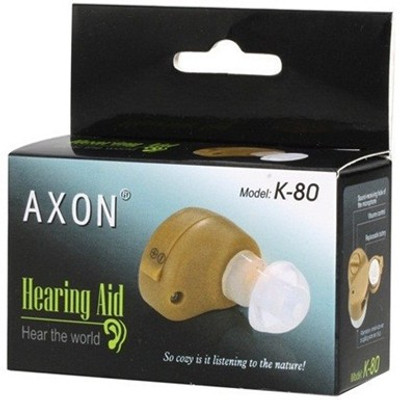 AXON Machine Sound Amplifier K-80 In The Ear Hearing Aid(Beige)