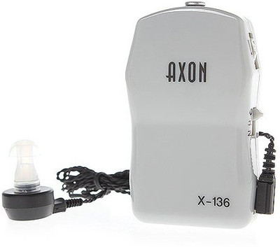 

Axon Sound Enhancement With Noise Filter X-136 In the Ear Hearing Aid(Grey)