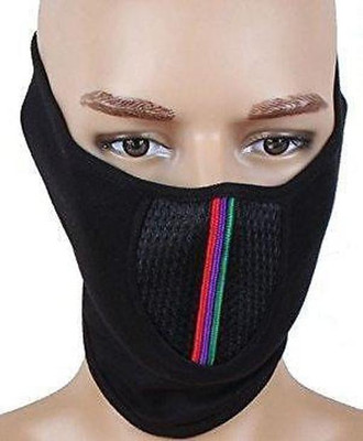 

Babji POLLUTION BLACK HALF FACE MASK FOR BIKE RIDING/WALK/CYCLE/TRAFFIC Helmet Breath Guard