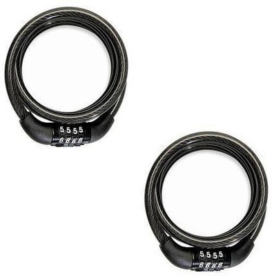 BIKEWAY Steel Cable Lock For Helmet