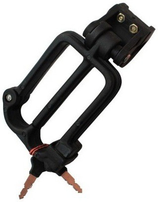 

ACCESSOREEZ Plastic Key Lock For Helmet