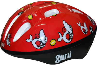 

Guru Large Skating Helmet(Red, Dotted), Dotted;red