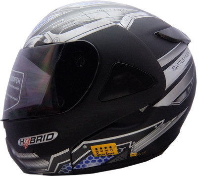 

Greenstone Machine War Bluetooth Motorbike Helmet(Matte Black