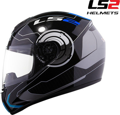 

LS2 Atmos Motorbike Helmet(Black, Blue)