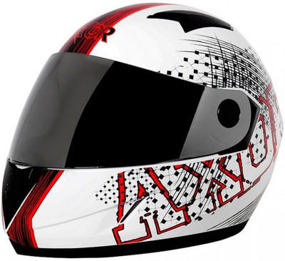 

Axor A1 Stunt Motorbike Helmet(White & Red