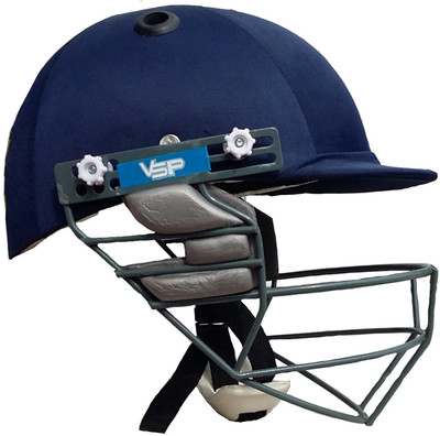 

VSP Test Cricket Helmet(Navy Blue, Grey, White), Grey;navy blue;white