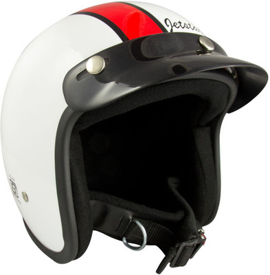 

Anokhe Collections Jetstar Cruiser (ISI Certified) Motorbike Helmet(White Glossy