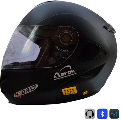 

Greenstone Plain Motorbike Helmet(Matte Black