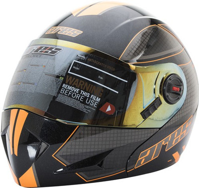 

Steelbird SB-41 Ares Motorbike Helmet(Glossy Black