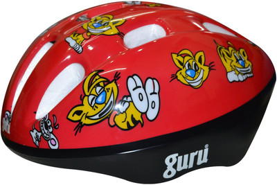 

Guru Medium Skating Helmet(Red, Lion), Lion;red