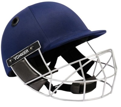 

Yonker Cricket Helmet MATRIX with Velcro Adjuster- Cricket Helmet(Blue