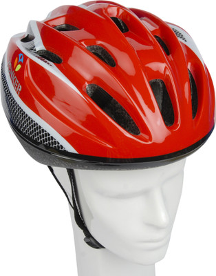 

Yonker Cycling Helmet Elite With Adjuster-JUNIOR Cycling Helmet((Black/Red