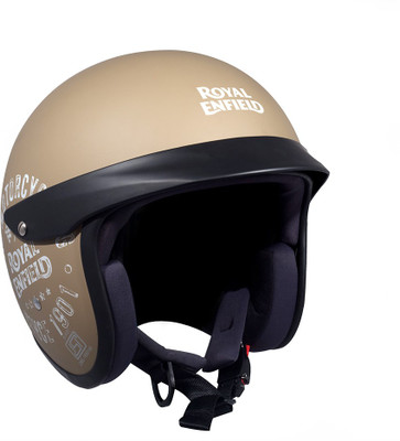 

Royal Enfield Sun Peak Motorbike Helmet(Desert Storm