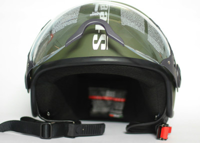 

Steelbird SB-27 STYLE Motorsports Helmet(B MATT GREEN