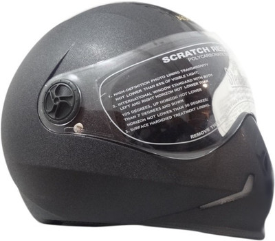 

Steelbird Adonis Dashing Motorbike Helmet(Black)
