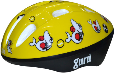 

Guru Medium Skating Helmet(Yellow, Dotted), Dotted;yellow