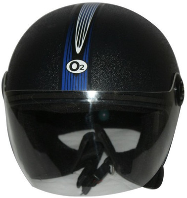 

TWP Royal Half Face Motorbike Helmet(Black)