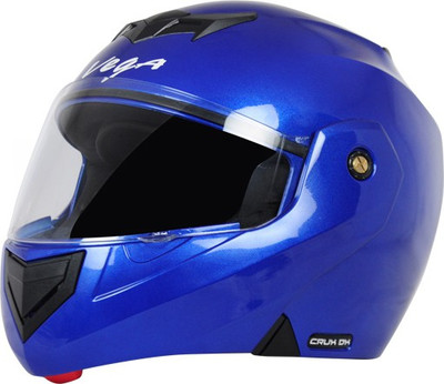 

VEGA Crux DX Motorbike Helmet(Blue