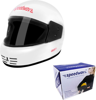 

Speed 66228 Motorbike Helmet(White