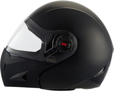 Steelbird SB 41 Oscar X classic Motorbike Helmet(Black) available at flipkart for Rs.1130