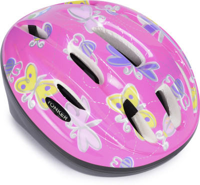 Yonker Cycling Helmet Step One With Adjuster-JUNIOR Cycling Helmet(Pink