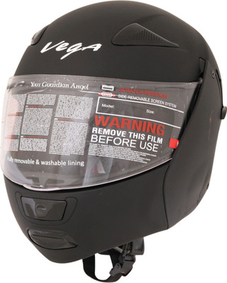 

Vega Boolean Motorsports Helmet(Dull Black)