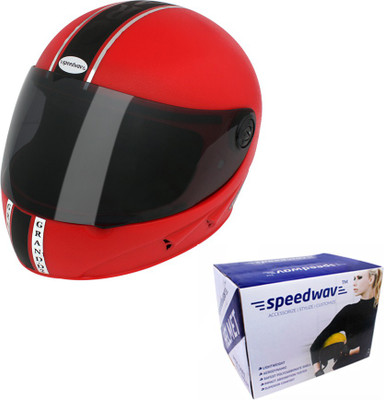 

Speed 204046 Motorbike Helmet(Red