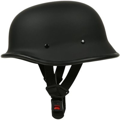 

Anokhe Collections German World War 2 Retro Style Motorbike Helmet(Matte Black)