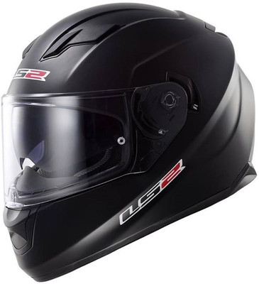 

LS2 Airpump & Dual Visor Motorbike Helmet(Black)