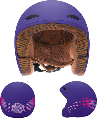 

Fastrack Half Face Motorsports Helmet(Purple Matt