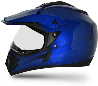 VEGA Off Road D/V Motorbike Helmet(M.Blue)