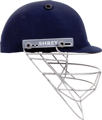 

Shrey Pro Guard Fielding Stainless Steel Visor Cricket Helmet(Navy Blue
